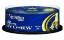 Verbatim DVD+RW 4.7GB - 4x Certified - Spindle of 25