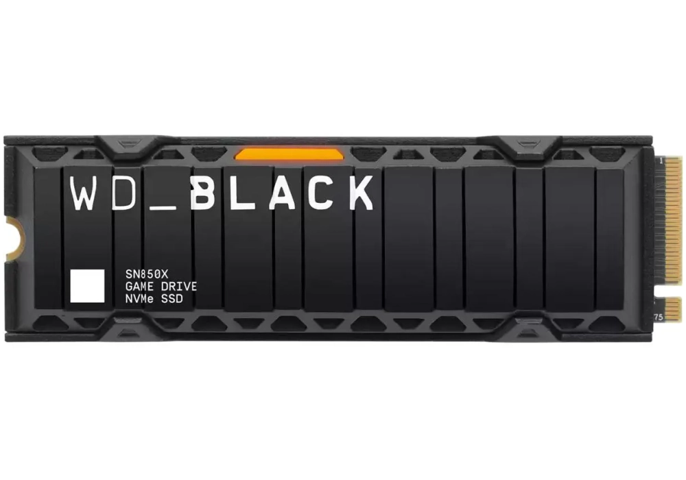 WD Black SSD SN850X Gaming Heatsink M.2 2280 NVMe 4000 GB