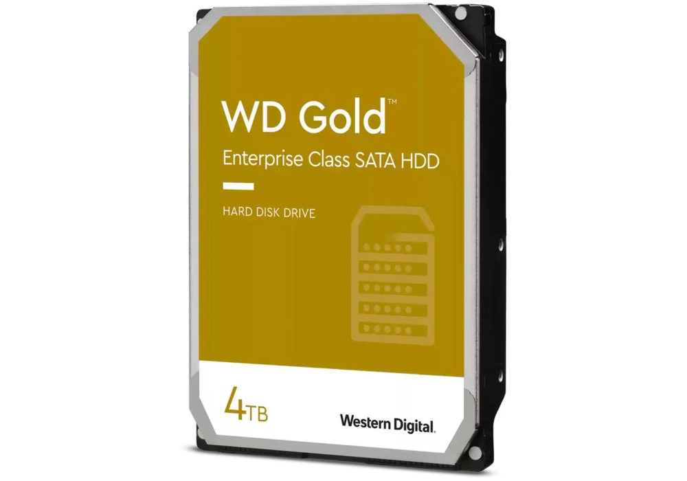 WD Gold Hard Drive SATA 6 Gb/s - 4.0 TB