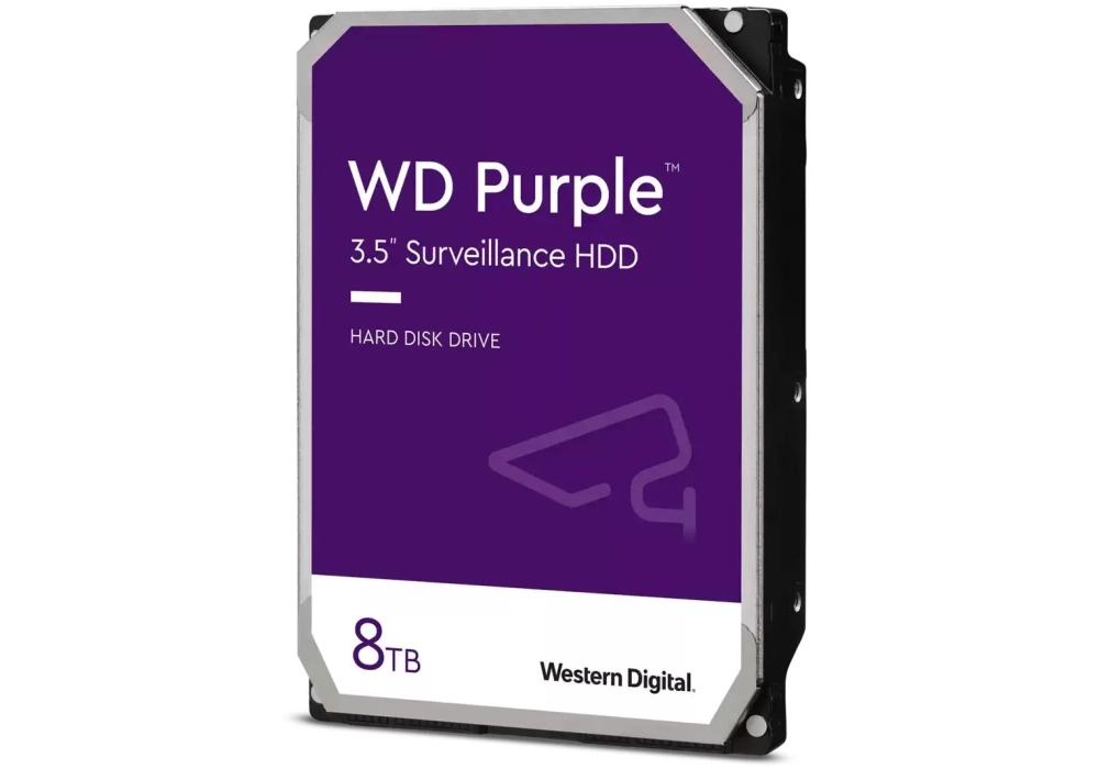 WD Purple Surveillance HDD SATA 6 Gb/s - 8.0 TB (256MB)