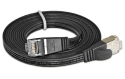 Wirewin CAT6 Shielded Slim Network Cable (Black) - 0.50 m 